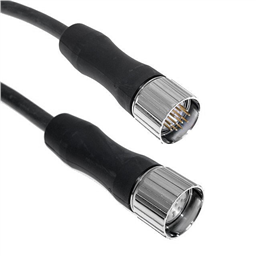купить MCVW-19MFP-2M Mencom TPE Cable - 18/22 AWG - 150 V - 1/10A / 19 Poles Male Straight to Female Straight Plug 10 m