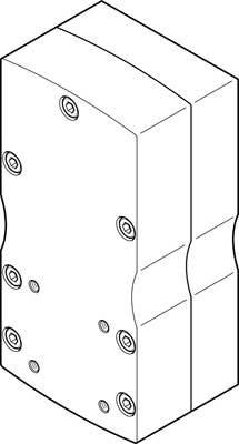 купить FESTO Parallelbausatz 2799150 EAMM-U-110-D50-60H-1