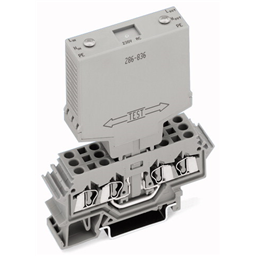 купить 286-835 Wago Модуль ограничителя перенапряжений для систем сигнализации / Номинальное напряжение: 230 В перем.т. / для 2 путей сигнала с общим разрядником для защиты от перенапряжения
