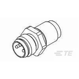 купить 2273014-1 TE Connectivity M8 Cable Assembly Single-Ended Male Straight / 200 mm Cable, 3 wire / Unshielded