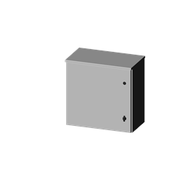 купить SCE-24R2412LP Saginaw Type-3R Hinged Cover Enclosure / ANSI-61 gray powder coating inside and out. Optional sub-panels are powder coated white.