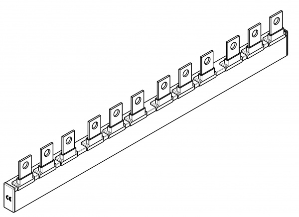 купить BS900314 Schrack Technik ARROW II 00-NH-Trenner-Verschienung 4-fach