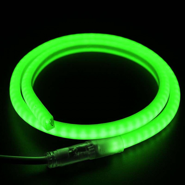 купить Шнур светодиодный гибкий неон LED SMD форма - D 120LED/м зел. (уп.100м) Neon-Night 131-074