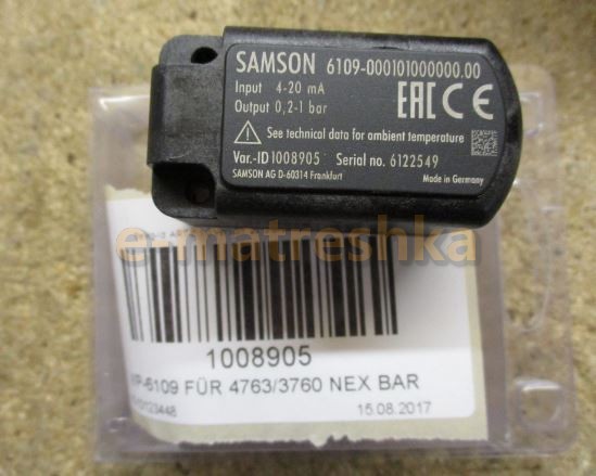 купить Модуль 6109-0010, тип 6109 (Samson)