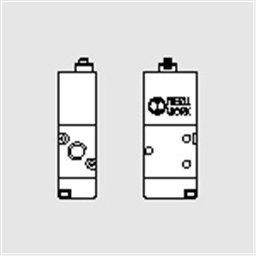 купить 7010001800 Metal Work 70 series valve manual couplings 1/8" 3/2 accepts manual board actuators normally closed