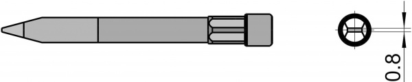 купить Weller Professional T0054490699 Loetspitze Meisselfo