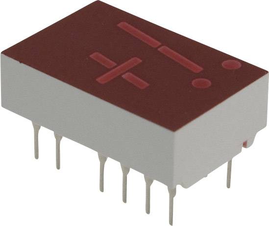 купить Broadcom 7-Segment-Anzeige Rot  11 mm 2.1 V Ziffer