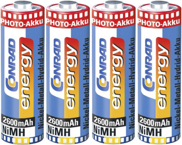 купить Conrad energy Photo-Plus HR6 Mignon (AA)-Akku NiMH