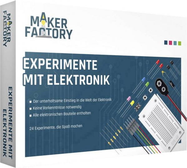 купить MAKERFACTORY  Experimente mit Elektronik Lernpaket