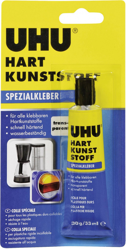 купить UHU HART Kunststoffkleber 46650 30 g