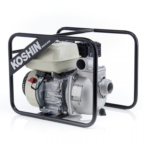 купить Бензиновая мотопомпа Koshin SEH-50JP / Слабозагрязненная вода (колодец, речка, бассейн)