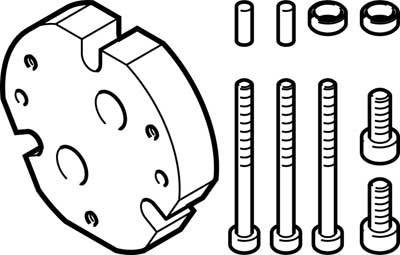 купить FESTO Adapter 2079695 DHAA-G-Q11-20-B7/B7G-25    1