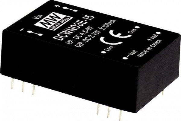 купить Mean Well DCWN03E-15 DC/DC-Wandlermodul   100 mA 3