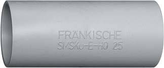 купить Fraenkische Rohrwerke 23150025 Muffe    Grau 50 St.