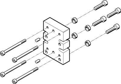 купить FESTO Adapter 537179 HAPG-82    1 St.