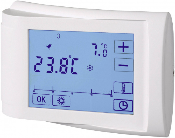 купить Raumthermostat Aufputz Wochenprogramm 5 bis 35 В°C