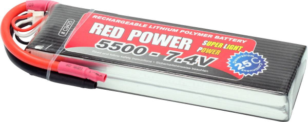 купить Red Power Modellbau-Akkupack (LiPo) 7.4 V 5500 mAh