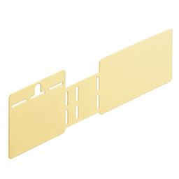 купить 1391030000 Weidmueller Erthing plate (Housing) / Erthing plate (Housing), Klippon POK (polyester empty enclosure), Width: 85.5 mm, Material: Brass, polished, untreated