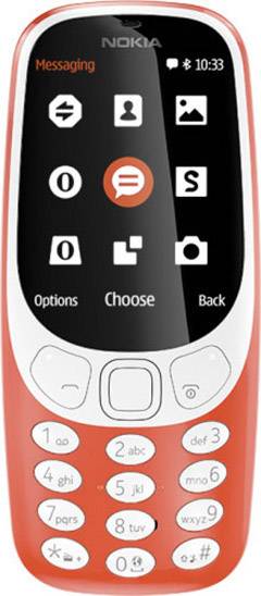 купить Nokia 3310 Dual-SIM-Handy Rot - Das Kult-Handy ist