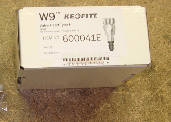 купить головка клапана FL600041E, W9, тип H, mit EPDM Membran (Keofitt)