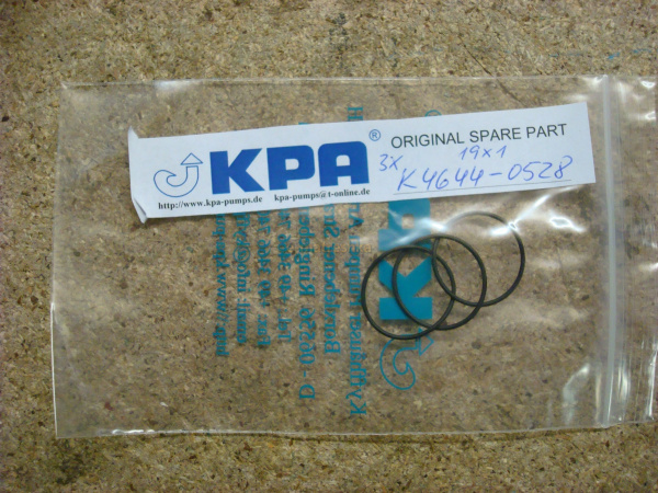 купить Уплотнительное кольцо арт.№ K4644-0528; 19x1, материал EPDM (FDA) (KPA)