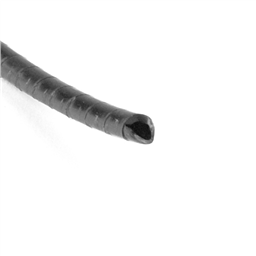купить 5NFP0C HellermannTyton Spiralwrap Protective Sheathing, 1'' Diameter, PE, Black, 100ft/roll