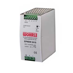 купить ZPNW 2410 Wohrle Two-phase, primary switched power supply, Output 24VDC / 10A / Input 180-550VAC (extended range Input) / for DIN-Rail