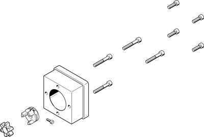 купить FESTO Axialbausatz 4048771 EAMM-A-T46-87A    1 St.