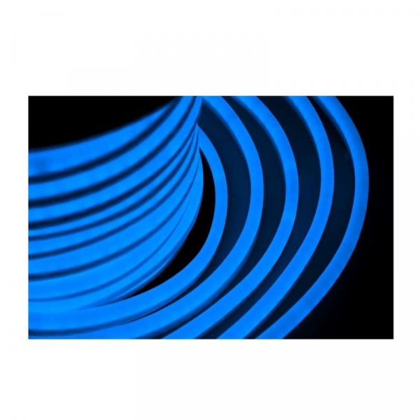купить Шнур светодиодный гибкий неон LED NEON FLEX 12х26мм в син. оболочке/модуль 0.914м/80LED/м 5.3Вт/220В IP54 син. (уп.50м) NEON-NIGHT 131-023