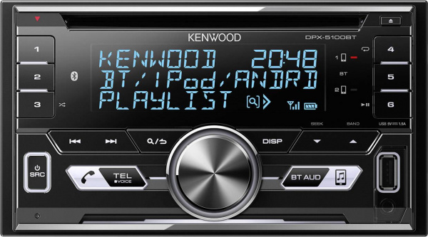 купить Kenwood DPX-5100BT Doppel-DIN Autoradio BluetoothВ®