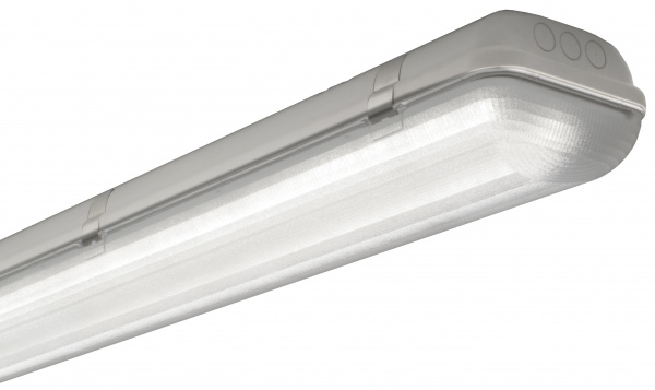 купить LI2JL58616 Schrack Technik Linda LED PC 2x30W, 4000K, 9259lm, IP65, grau, L=1570mm