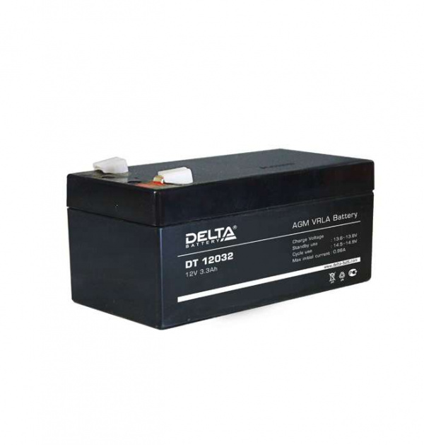 купить Аккумулятор 12В 3.3А.ч Delta DT 12032