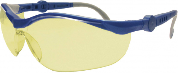 купить L+D Upixx  26751 Schutzbrille  Blau, Grau DIN EN 1