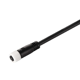 купить 1465870300 Weidmueller Sensor-actuator Cable (assembled) / Sensor-actuator Cable (assembled), One end without connector, M12 / M8, No. of poles: 3, Cable length: 3 m, Female socket, straight