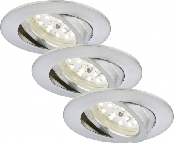 купить Briloner  7232-039 LED-Einbauleuchte 3er Set EEK: