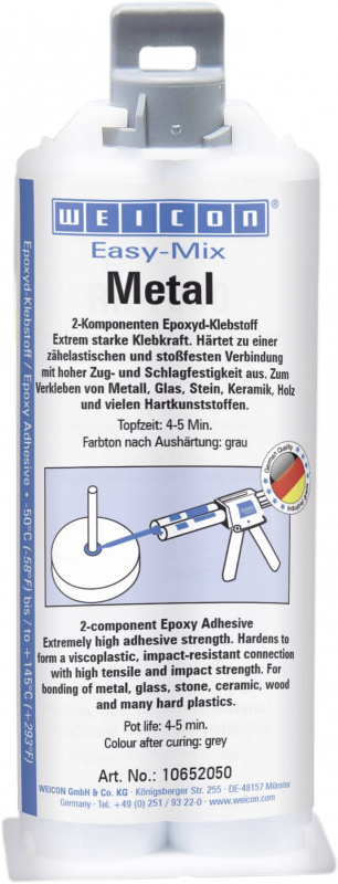 купить WEICON Easy-Mix Metal Zwei-Komponentenkleber 10652