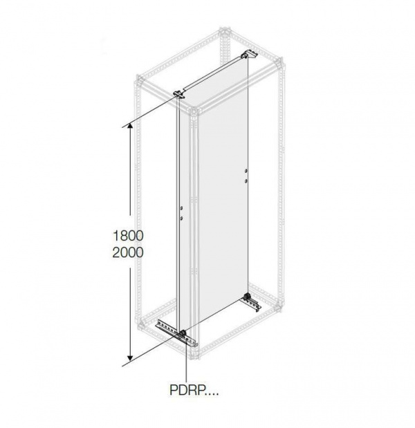 купить Плата монтажная H=1600мм W=600мм ABB 1STQ001966B0000