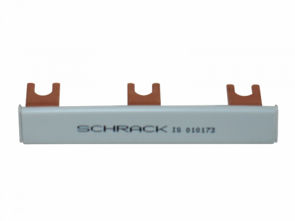 купить IS010173 Schrack Technik Verschienung 3-fach grau für B/C-Ableiter