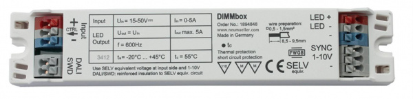 купить LED-Dimmer   5000 mA 50 V/DC   DIMMbox Betriebsspa