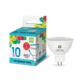 купить Лампа светодиодная LED-JCDR-standard 10Вт 4000К белый GU5.3 900лм 230В ASD 4690612015828