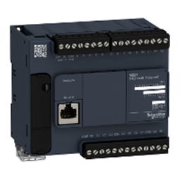 купить TM221C24T Schneider Electric Контроллер M221 24 IO транзистор PNP