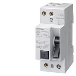 купить 5SM3311-6KK13 Siemens RES.CURRENT OP.CIRCUIT BREAKER TYPE A PSE/SSF / 16A 1+N-POL IFN 30MA 24-125V 2M