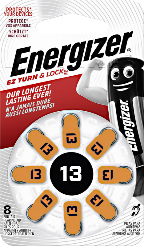 купить Energizer Hearing Aid PR48 Knopfzelle ZA 13 Zink-L