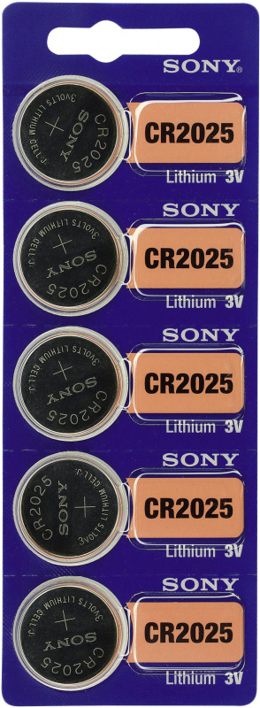 купить Sony CR 2025 Knopfzelle CR 2025 Lithium 160 mAh 3