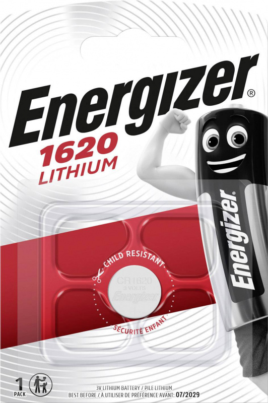купить Energizer CR1620 Knopfzelle CR 1620 Lithium 79 mAh