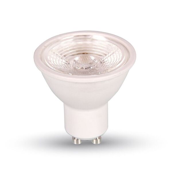 купить LIVT1657 Schrack Technik LED Spot 7W GU10 Plastic mit Linsen, 3000K, 550lm, 38°
