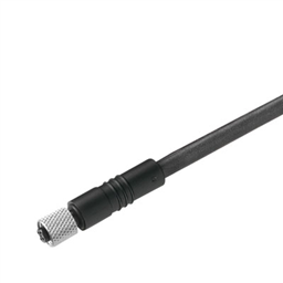 купить 1873291000 Weidmueller Sensor-actuator Cable (assembled) / Sensor-actuator Cable (assembled), One end without connector, M5, No. of poles: 3, Cable length: 10 m, Female socket, straight