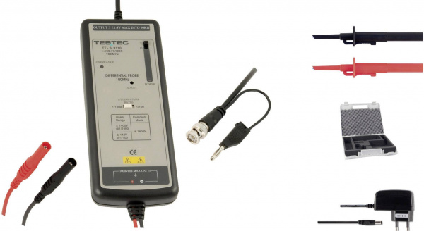 купить Differential-Tastkopf   100 MHz 10:1, 100:1 1400 V