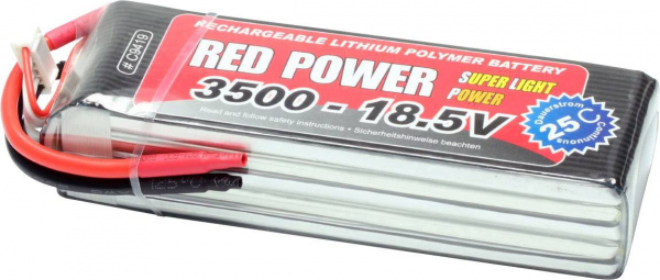 купить Red Power Modellbau-Akkupack (LiPo) 18.5 V 3500 mA