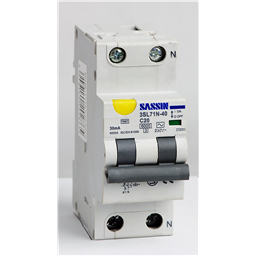 купить 20313 Sassin 3SB71LN-40 Residual Current Circuit Breaker with Overcurrent Protection